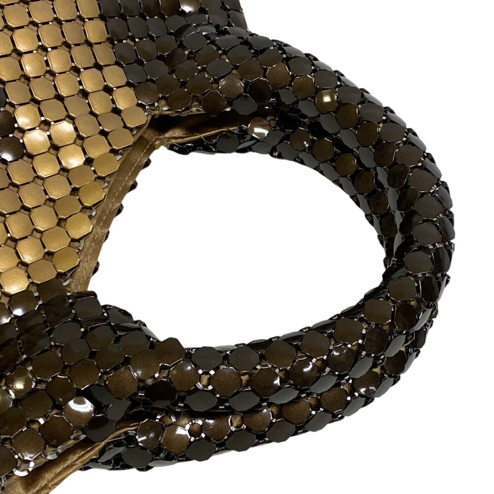 Bottegaveneta Handbag Metal Brown Bijoux Intrecciato Women