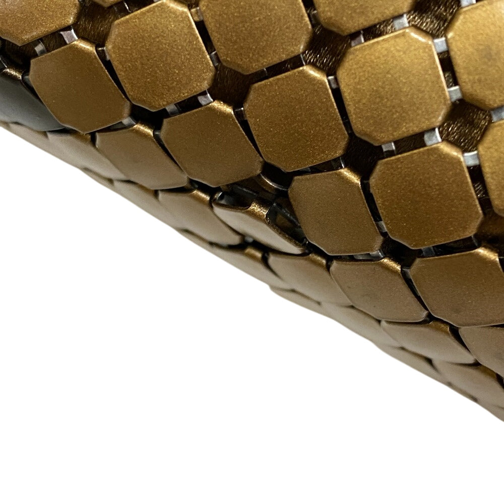Bottegaveneta Handbag Metal Brown Bijoux Intrecciato Women