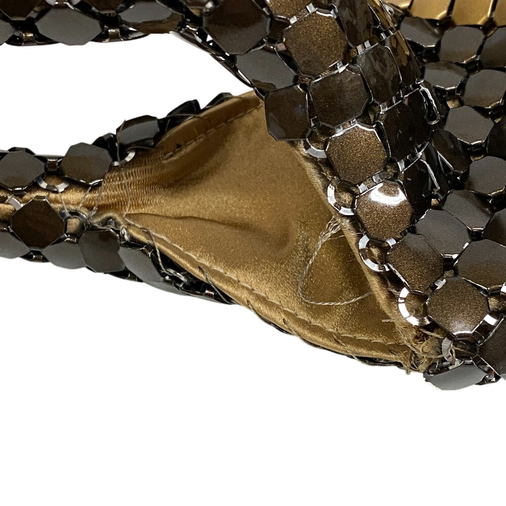 Bottegaveneta Handbag Metal Brown Bijoux Intrecciato Women
