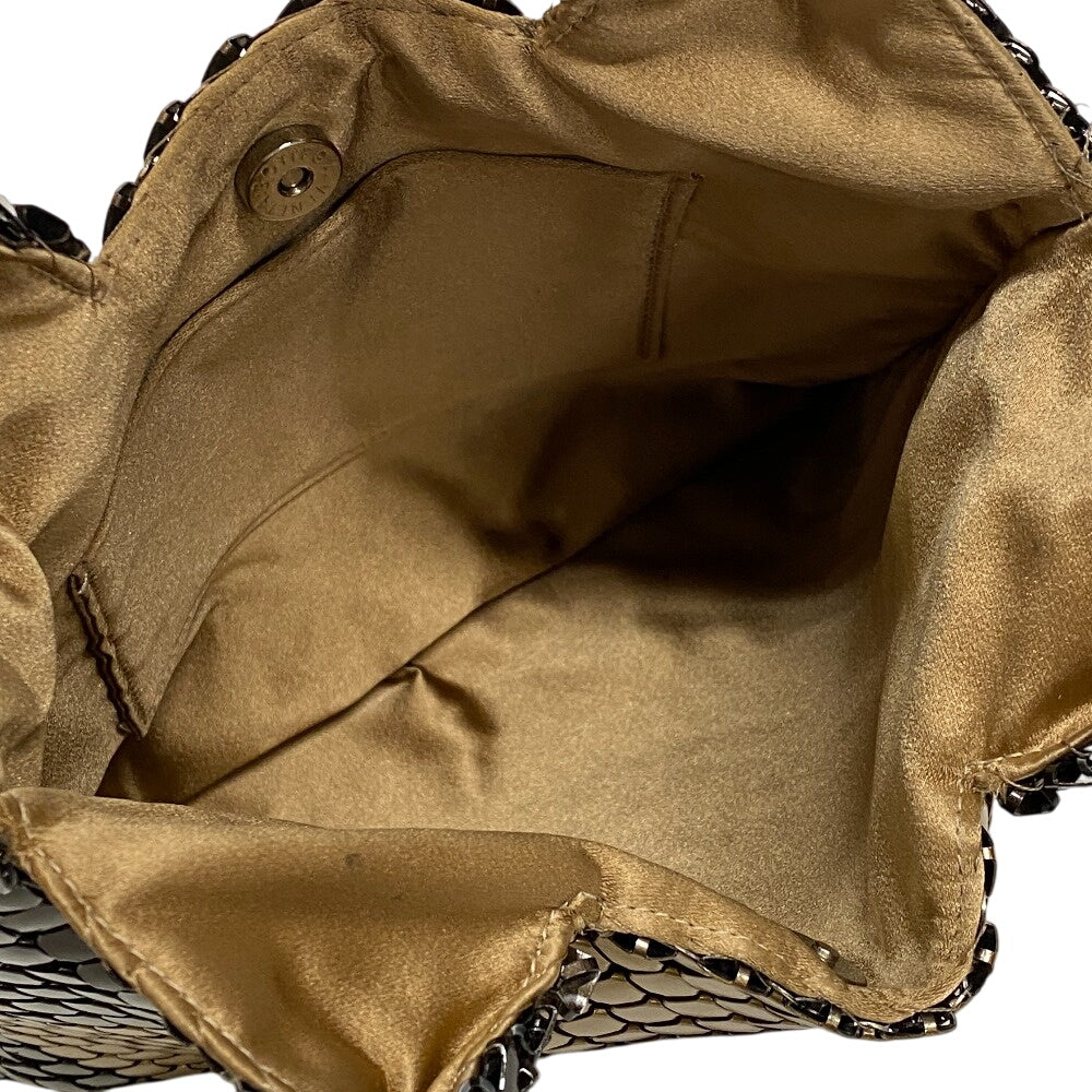 Bottegaveneta Handbag Metal Brown Bijoux Intrecciato Women