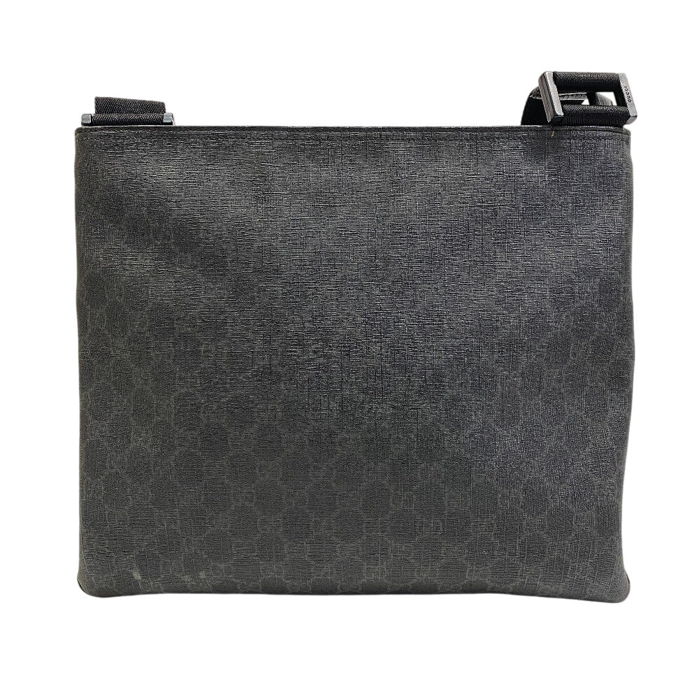 Gucci Shoulder Bag 162904 Gg Supreme Canvas Black Shoulder Bag Gg Mens