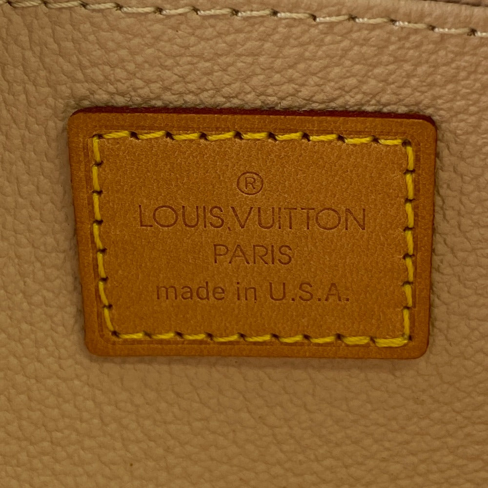 Louis Vuitton Cosmetics Pouch M47515 Leather Brown Cosmetics Pouch Monogram Pochette Cosmetiquepm
