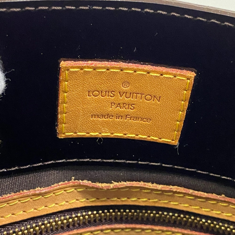 Louis Vuitton Tote Bag M91993 Patent Leather Amarrant Vernis Lead Pm Women