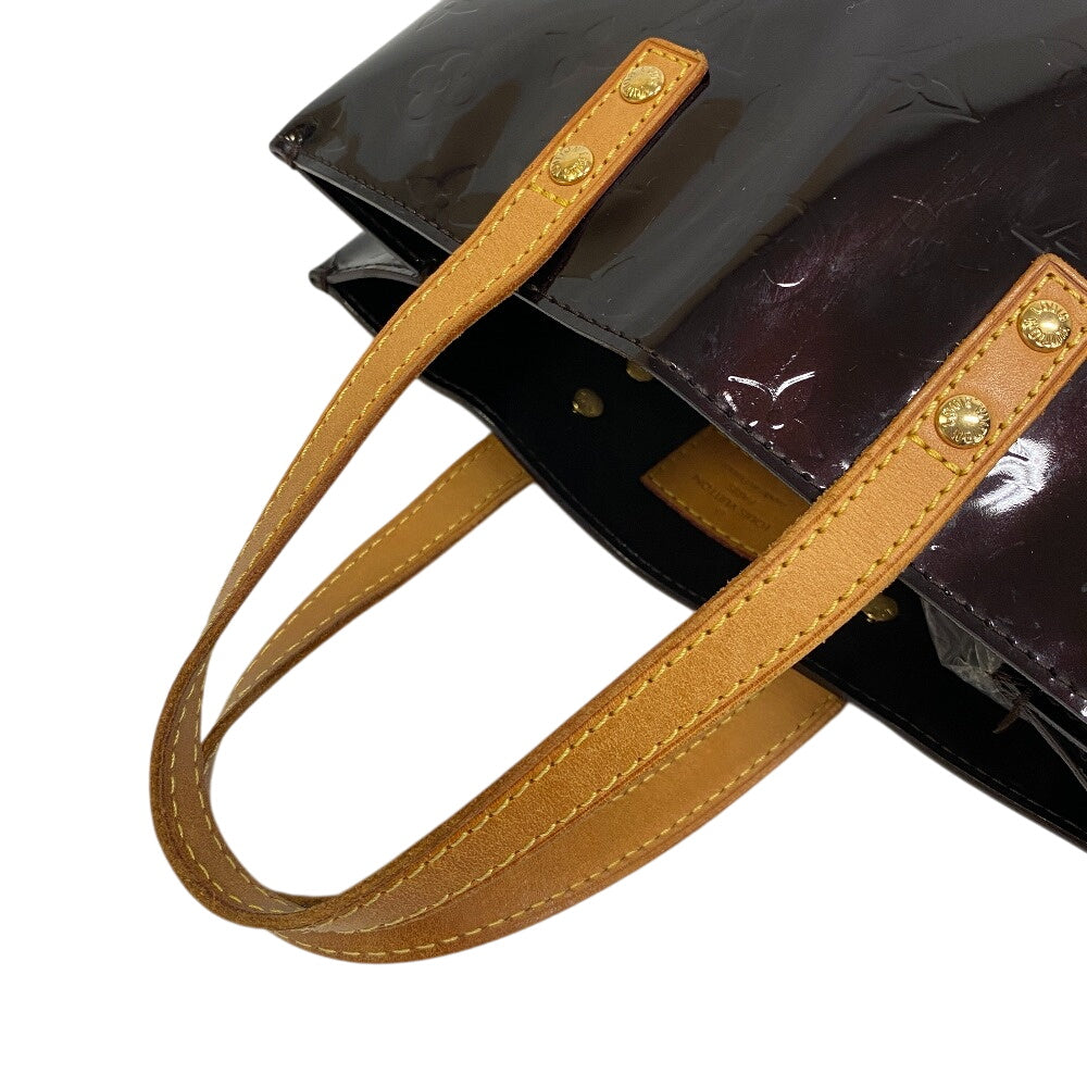 Louis Vuitton Tote Bag M91993 Patent Leather Amarrant Vernis Lead Pm Women