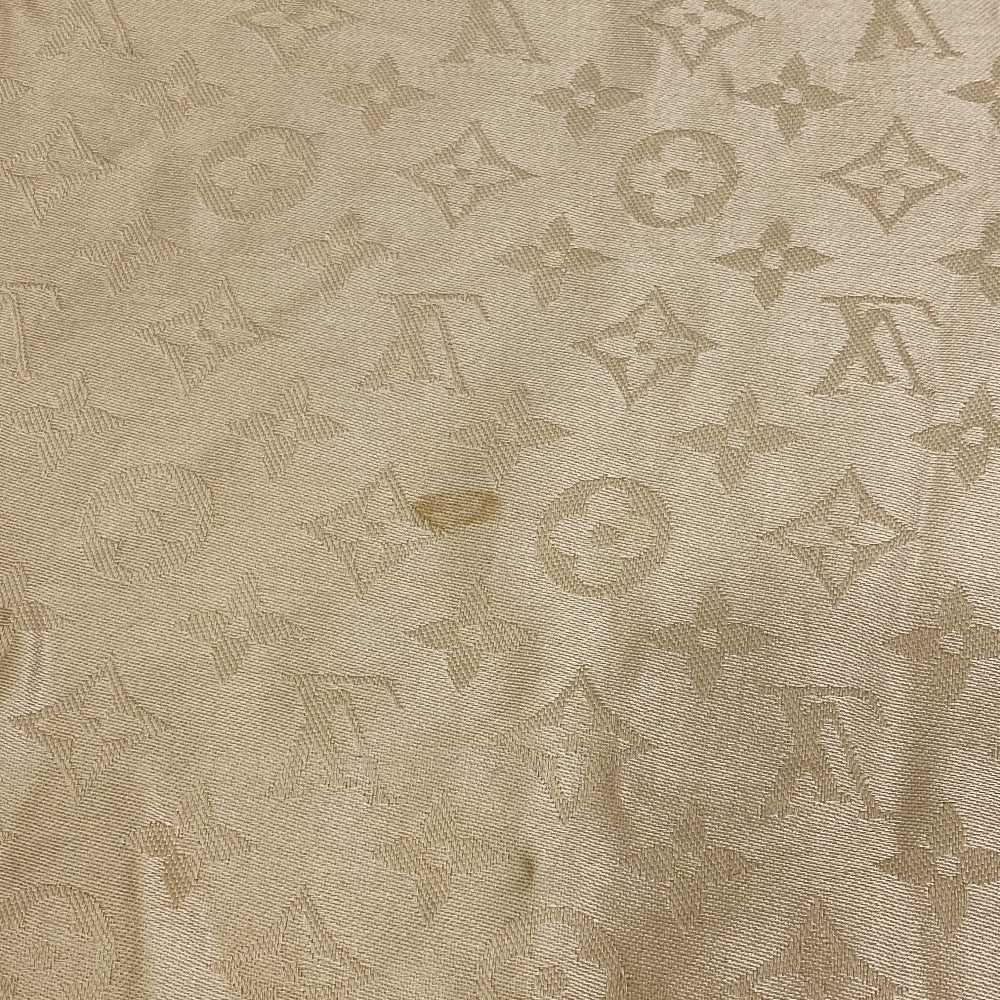 Louis Vuitton Stall Silk Beige Monogram Shine Women
