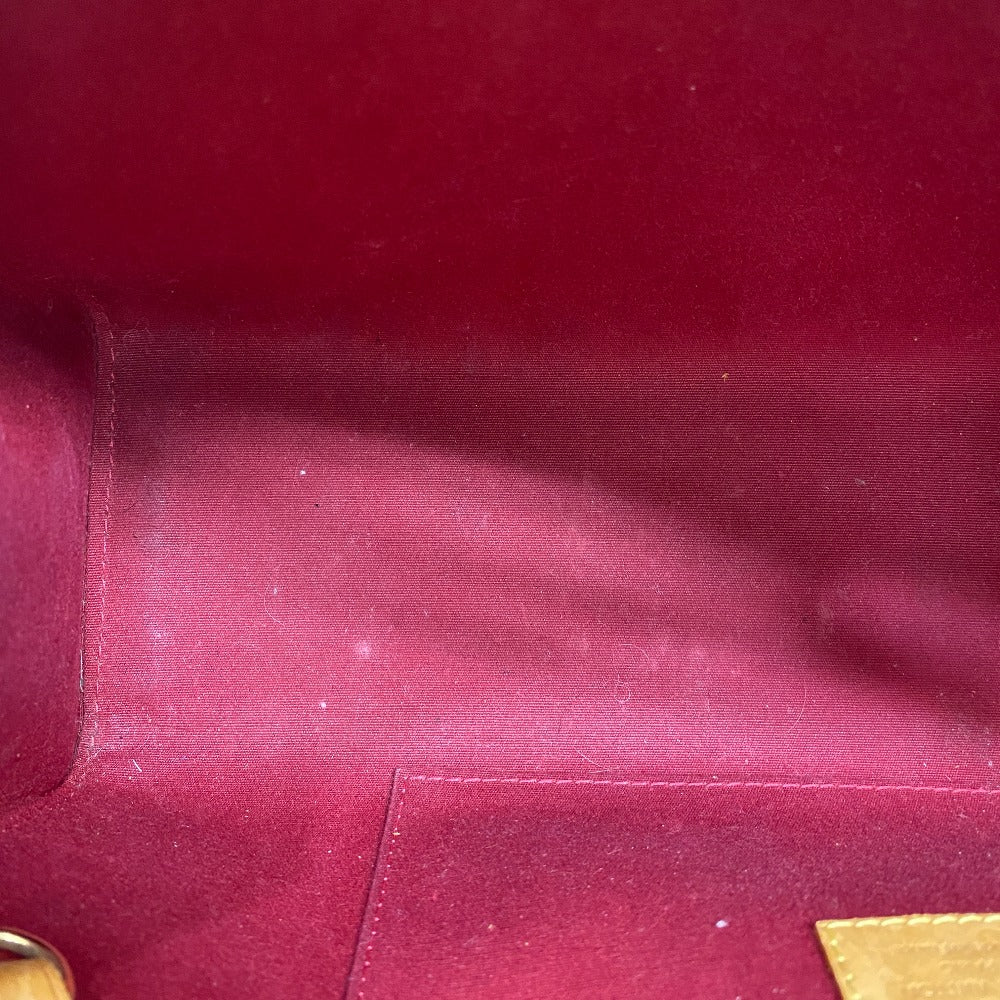 Louis Vuitton Handbag M91987 Enamel Red Vernis Roxbury Drive Women