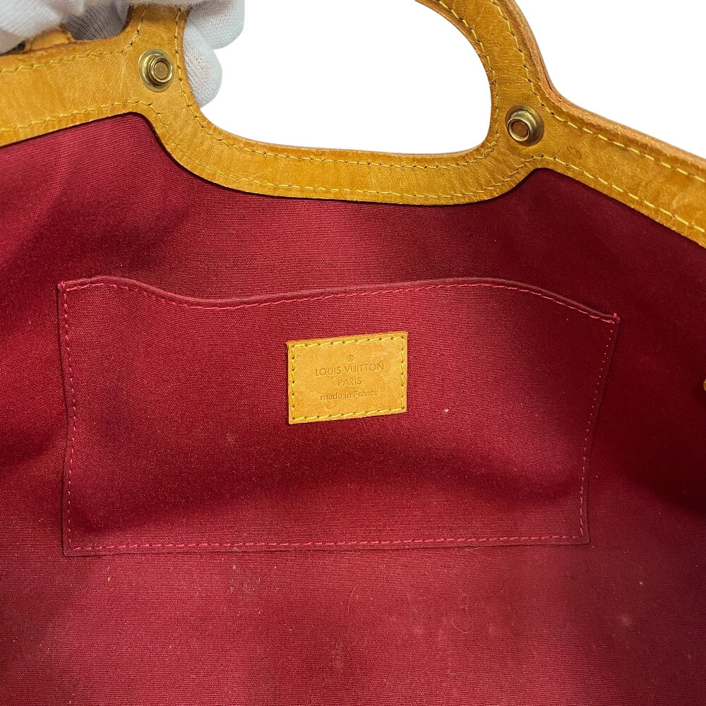 Louis Vuitton Handbag M91987 Enamel Red Vernis Roxbury Drive Women