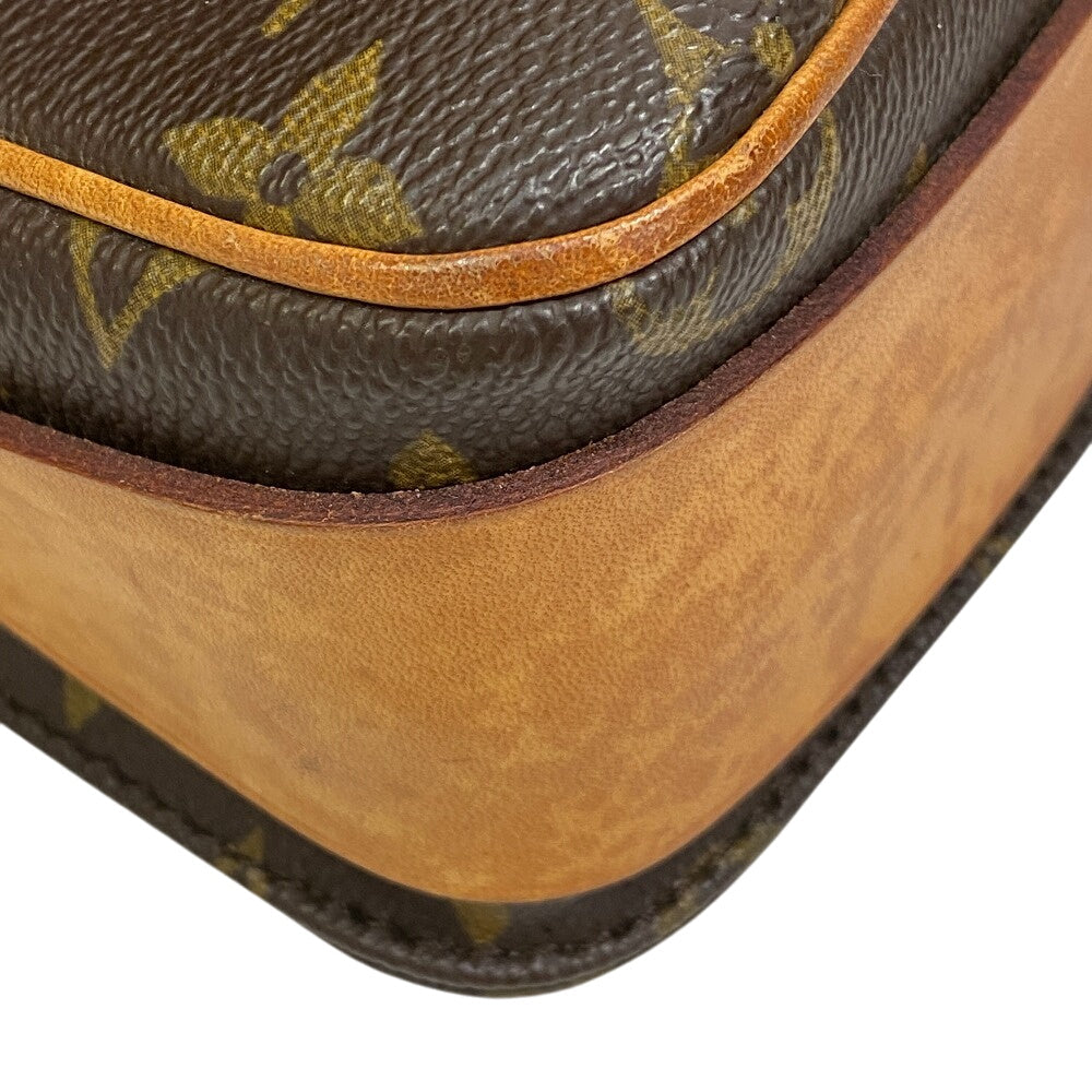 Louis Vuitton Shoulder Bag M51253 Leather Brown Monogram Cartouchieremm Women