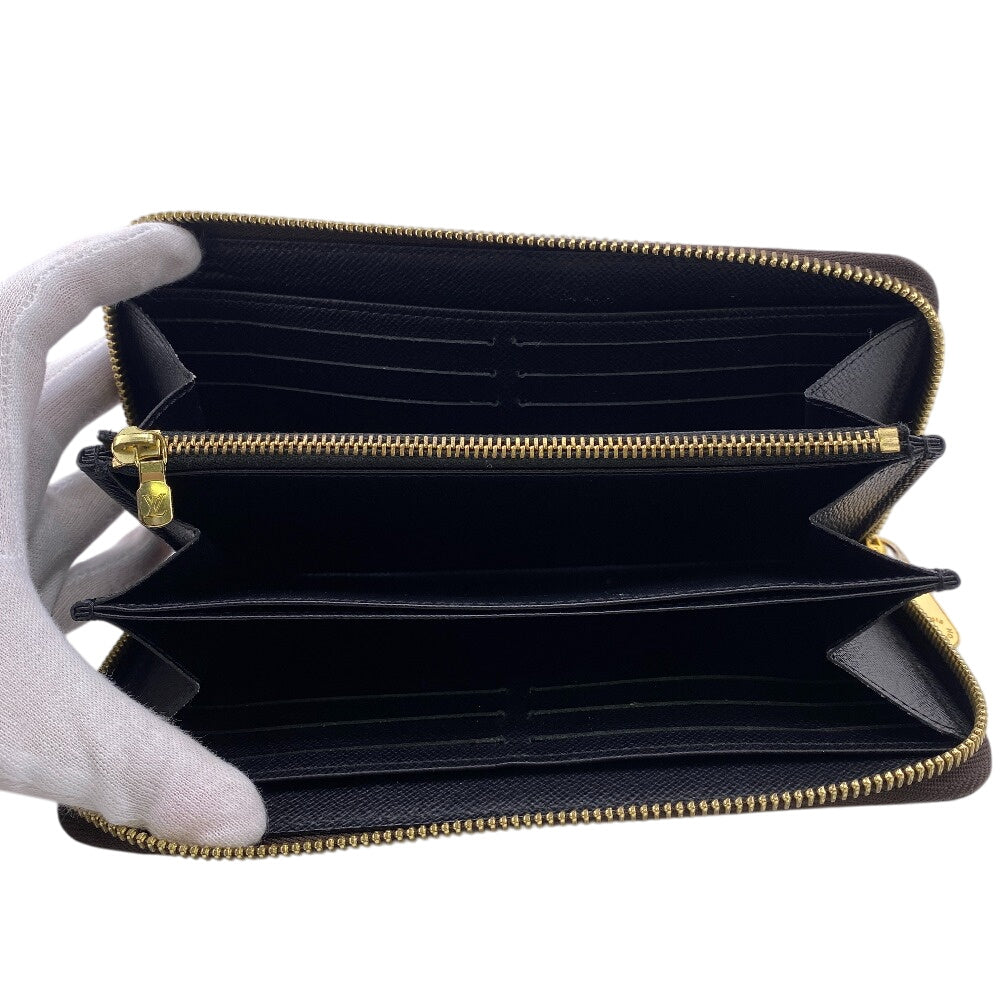 Louis Vuitton Long Wallet Purse M69353 Leather Brown Giant Monogram Reverse Zippy Wallet