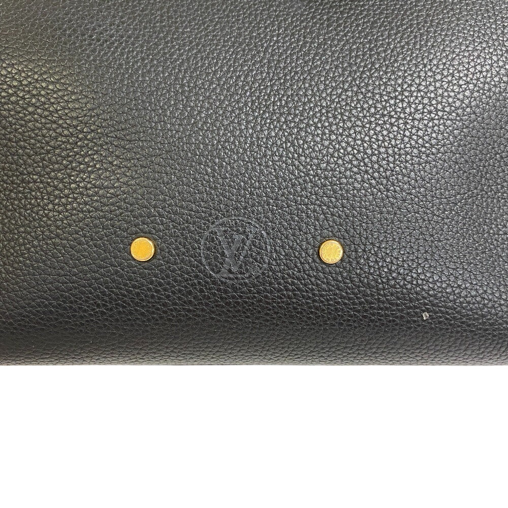 Louis Vuitton Handbag M54346 Taurillon Clemence, Leather Black Mira Pm