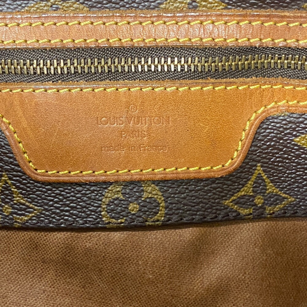 Louis Vuitton Shoulder Bag M51108 Leather Brown Monogram Sac Shopping