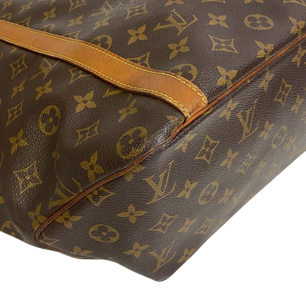 Louis Vuitton Shoulder Bag M51108 Leather Brown Monogram Sac Shopping