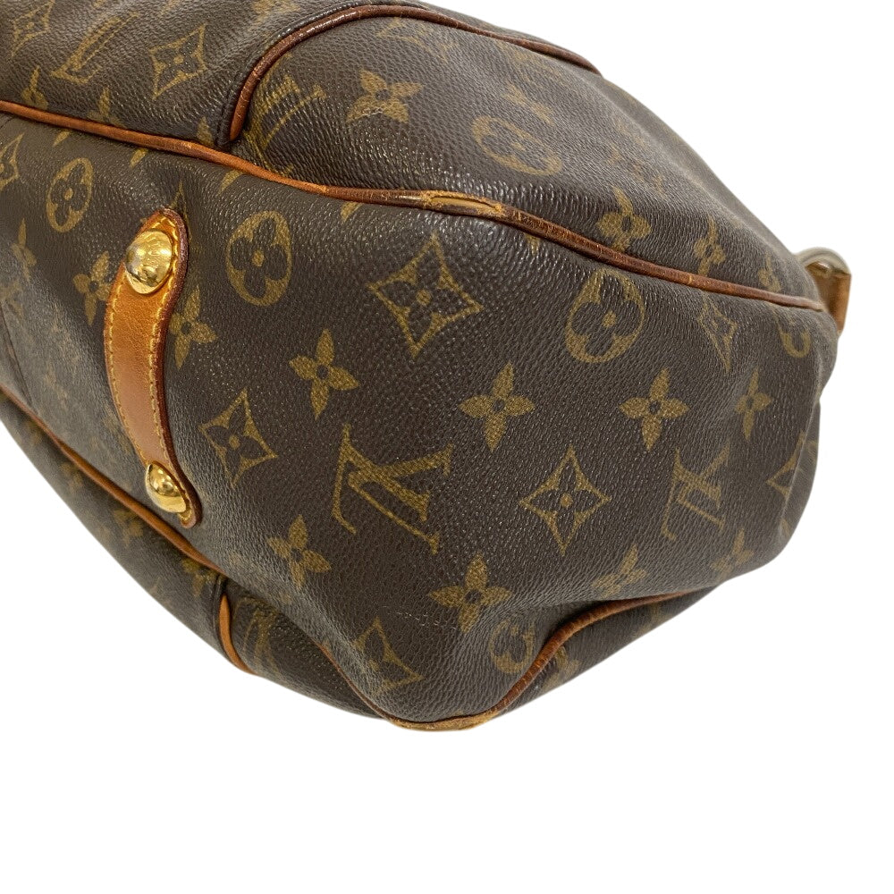 Louis Vuitton Shoulder Bag M56382 Leather Brown Monogram Garriella Pm