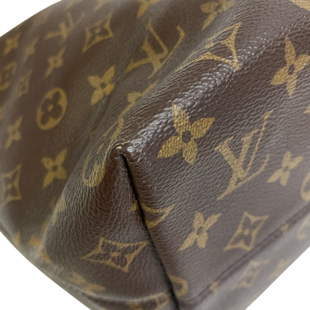 Louis Vuitton Tote Bag M42267 Leather Brown Monogram Jena Mm