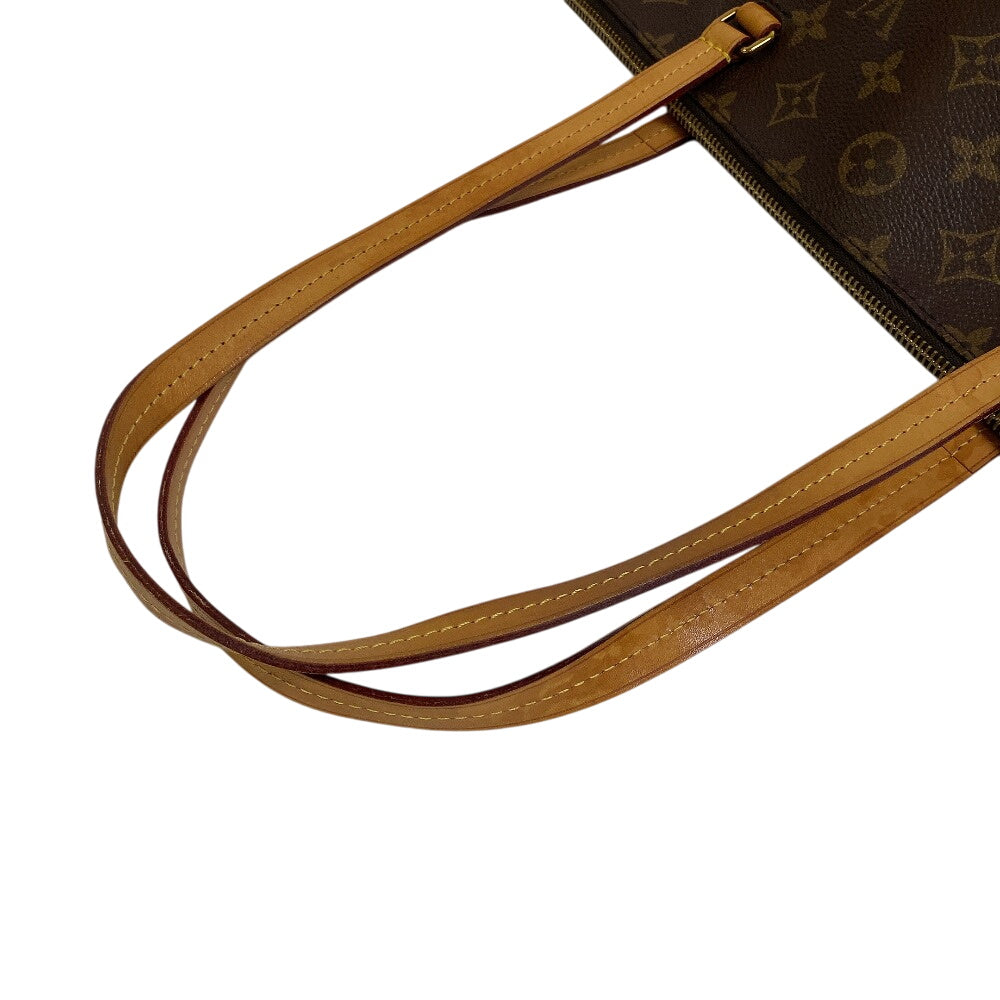 Louis Vuitton Tote Bag M42267 Leather Brown Monogram Jena Mm