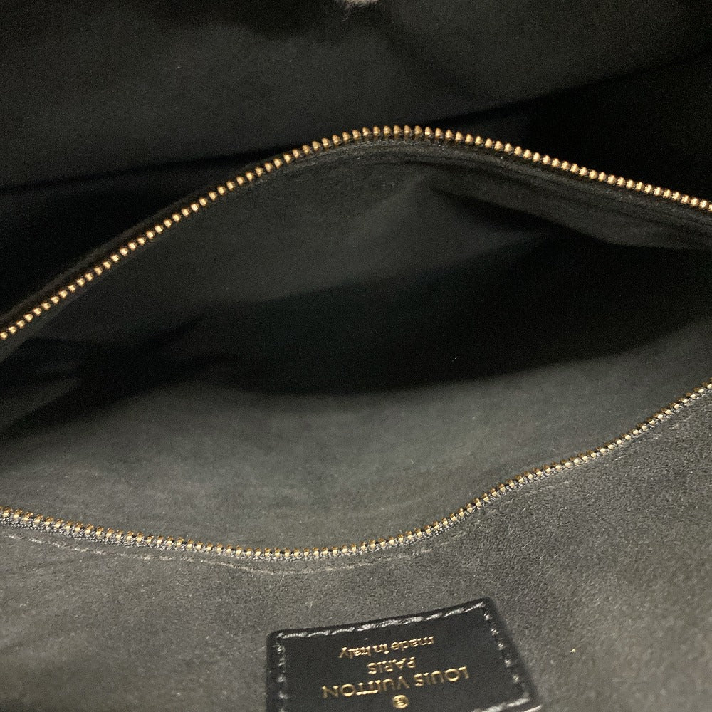 Louis Vuitton Handbag M58658 Leather Black Epi Sac Platpm