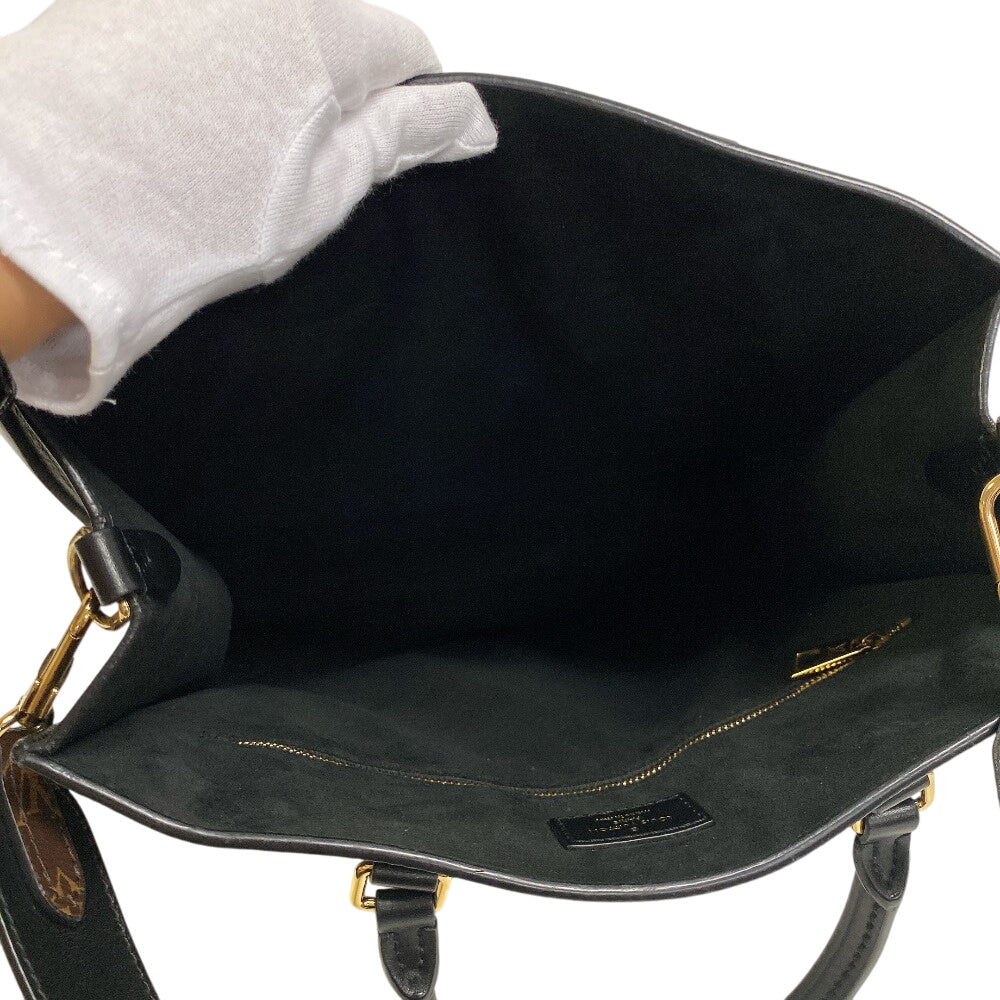 Louis Vuitton Handbag M58658 Leather Black Epi Sac Platpm