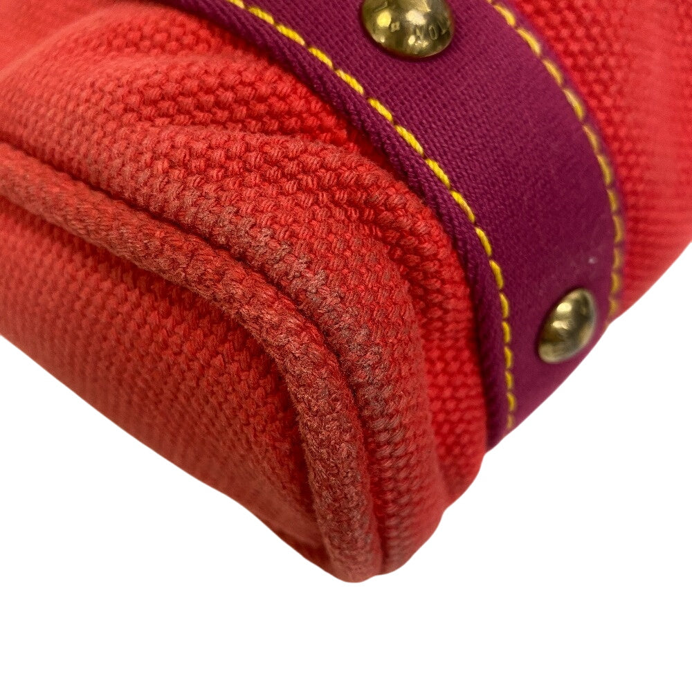 Louis Vuitton Handbag M40088 Canvas Pink Antigua Hippo Pm