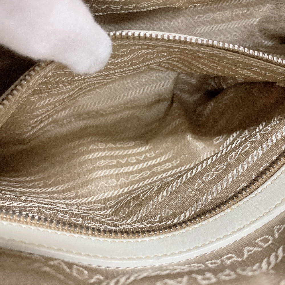 Prada Handbag Canvas Brown