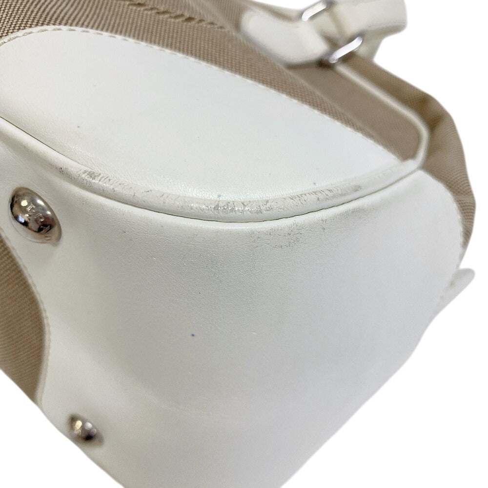 Prada Handbag Canvas Brown