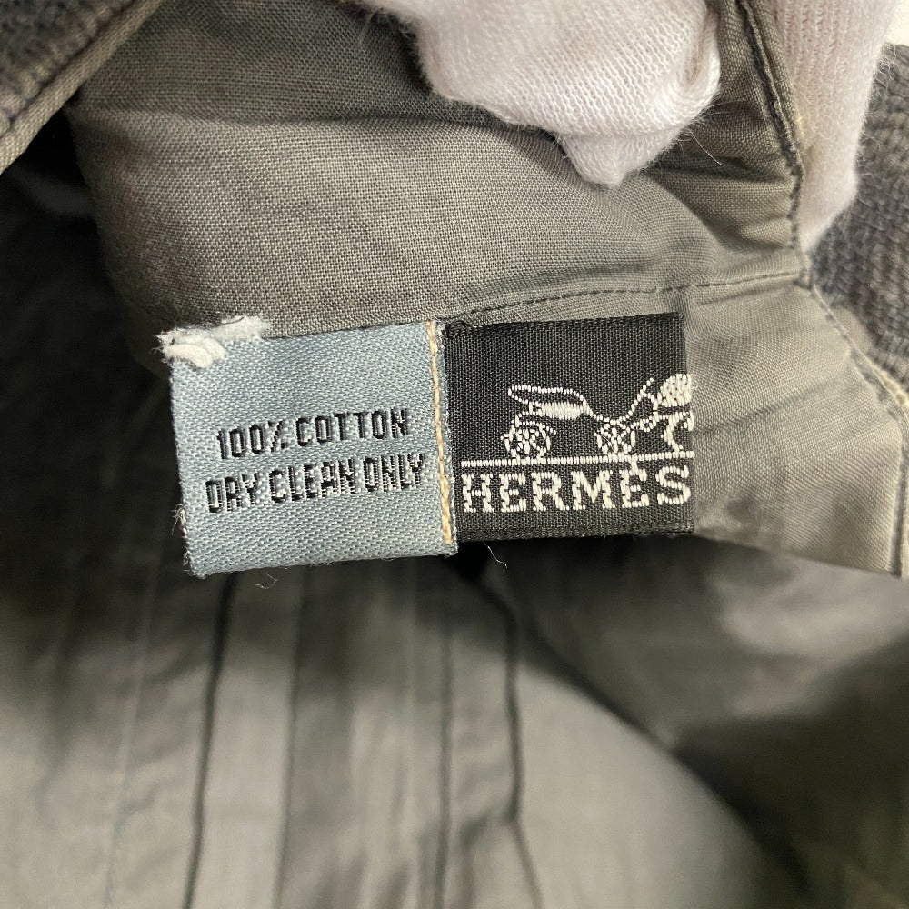 Hermes Tote Bag Canvas Gray Amedaba Diego Gm