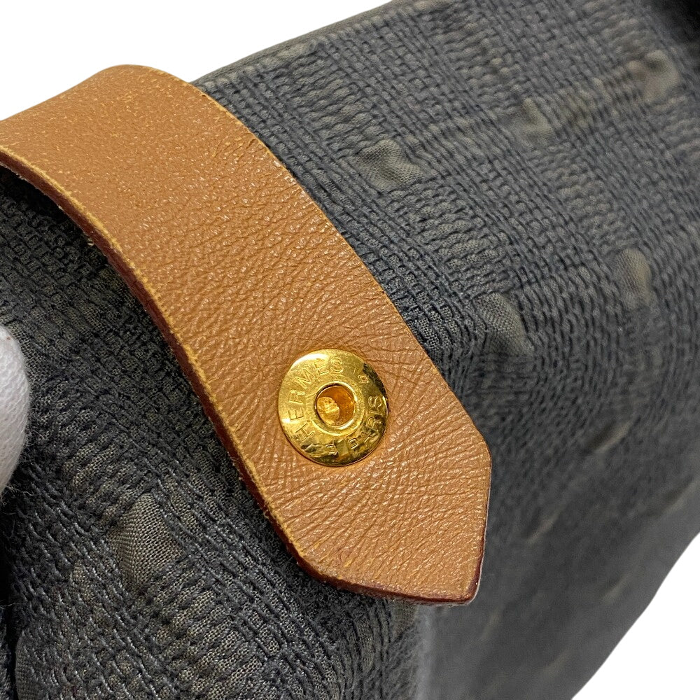 Hermes Tote Bag Canvas Gray Amedaba Diego Gm