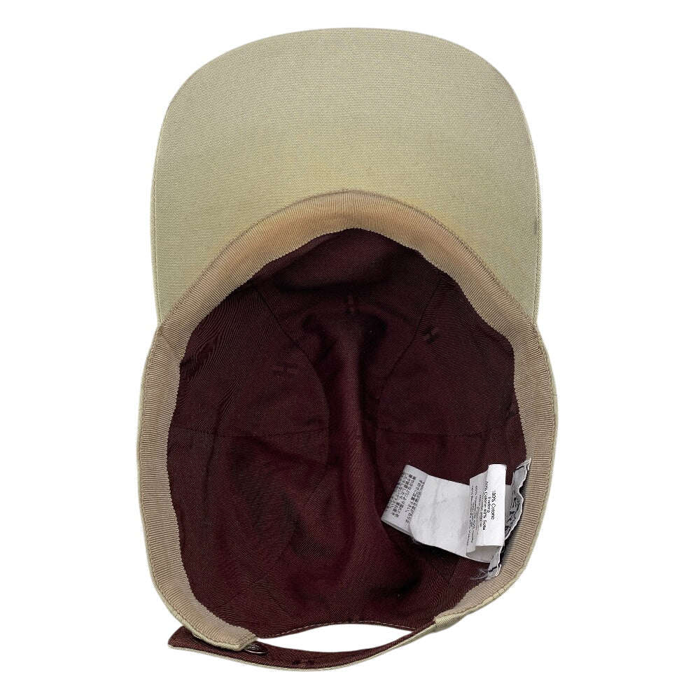 Hermes Cap Cotton Beige Serie Button 58