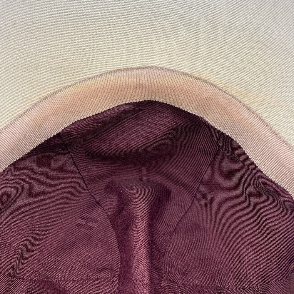 Hermes Cap Cotton Beige Serie Button 58