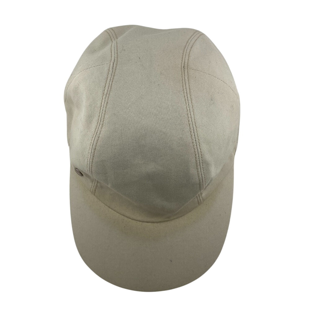 Hermes Cap Cotton Beige Serie Button 58
