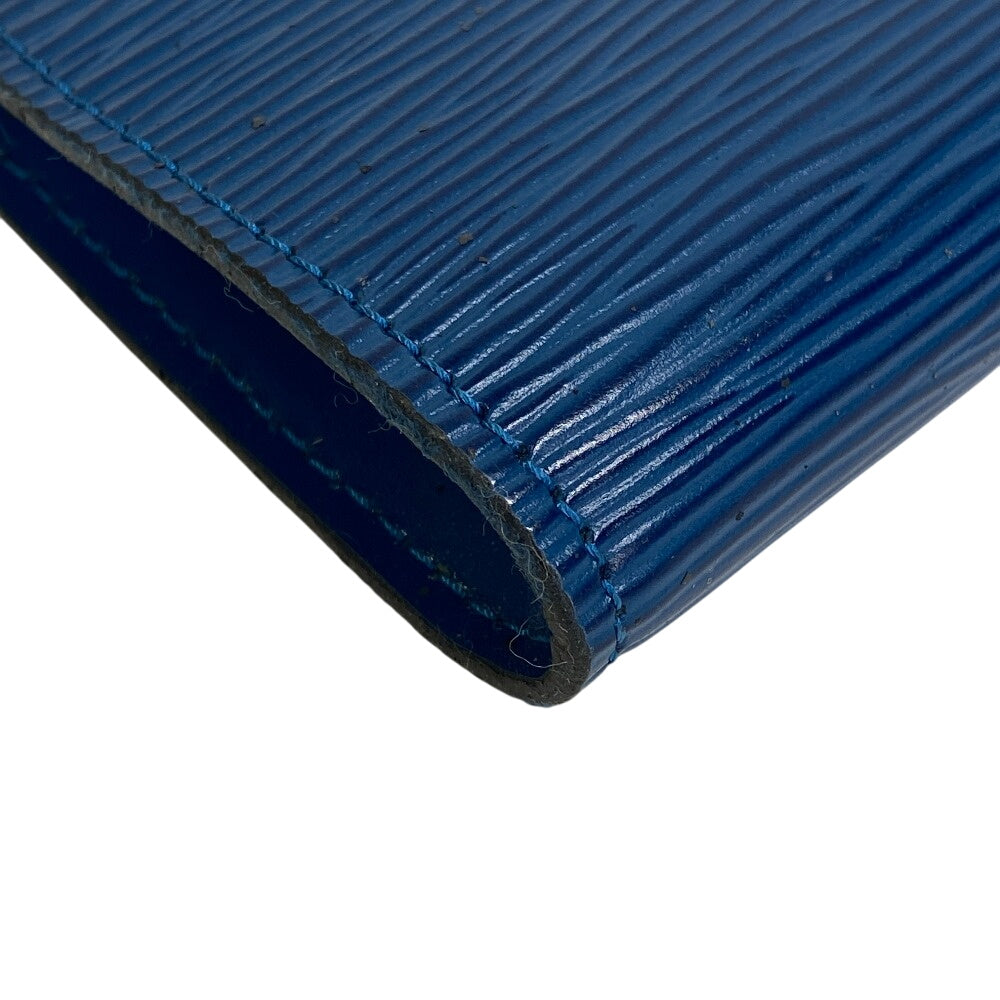 Louis Vuitton Pouch M52945 Epi Leather Blue Epi Pochette Accessoar