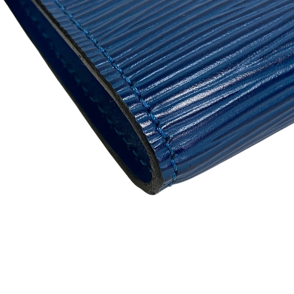 Louis Vuitton Pouch M52945 Epi Leather Blue Epi Pochette Accessoar
