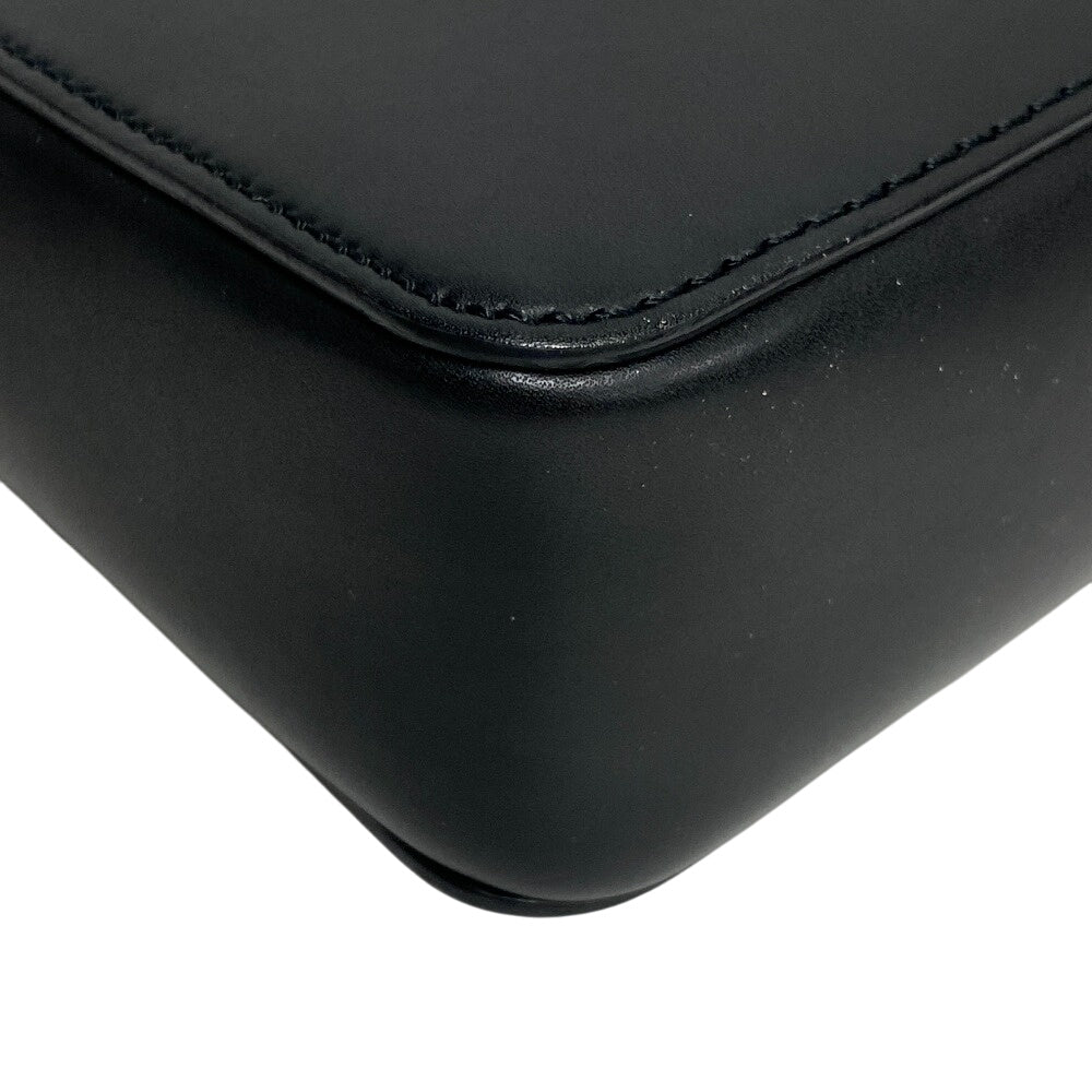Valentino Shoulder Bag Leather, Suede Black Vltn Logo