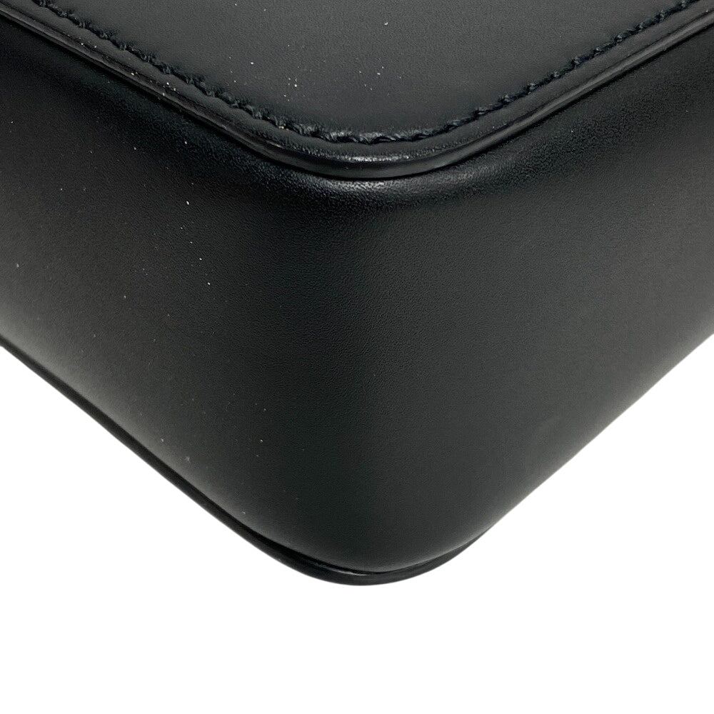 Valentino Shoulder Bag Leather, Suede Black Vltn Logo