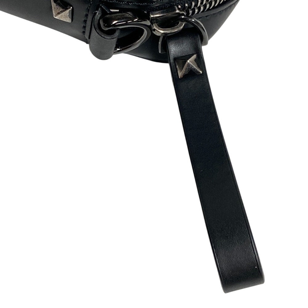 Valentino Shoulder Bag Leather, Suede Black Vltn Logo