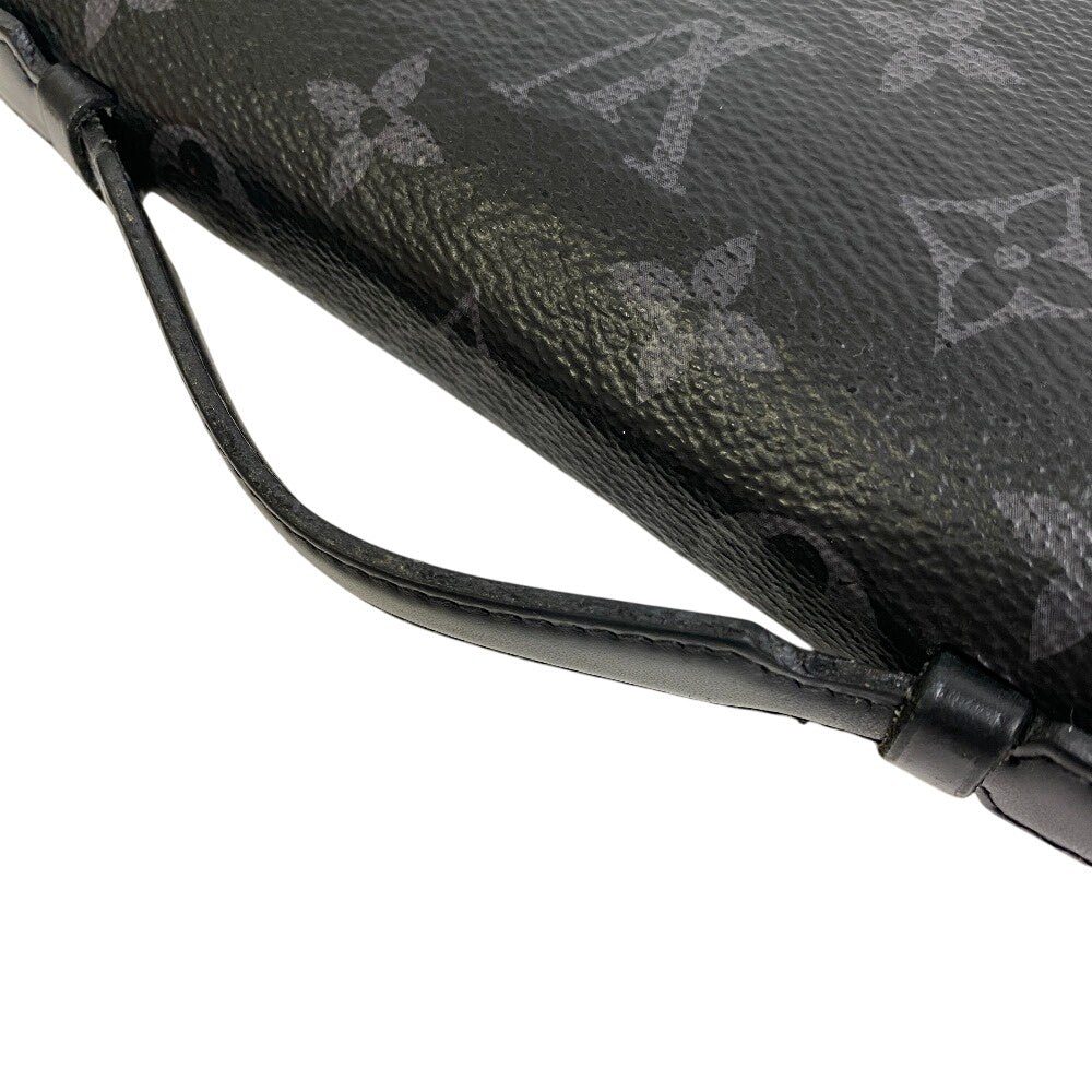 Louis Vuitton Clutch Bag M61698 Monogram Eclipse, Canvas Black Monogram Eclipse Canvas Zippy Xl