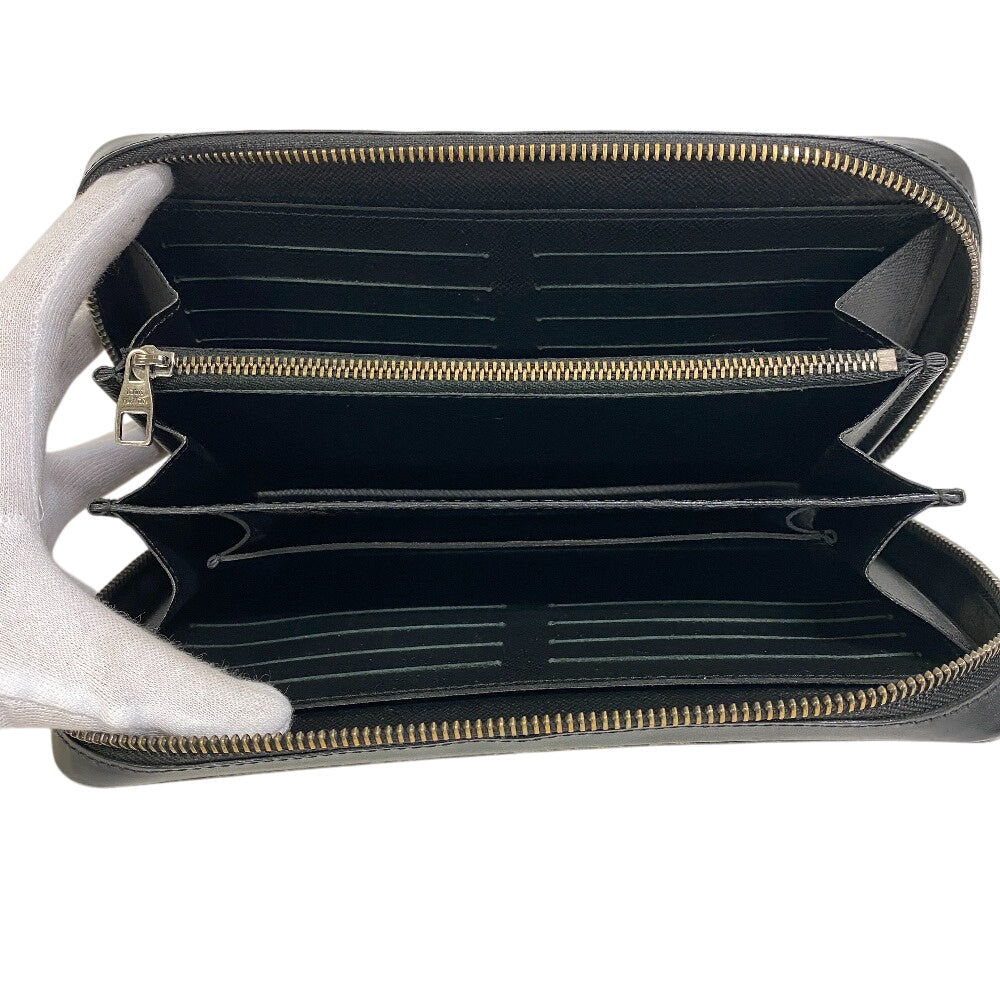 Louis Vuitton Clutch Bag M61698 Monogram Eclipse, Canvas Black Monogram Eclipse Canvas Zippy Xl