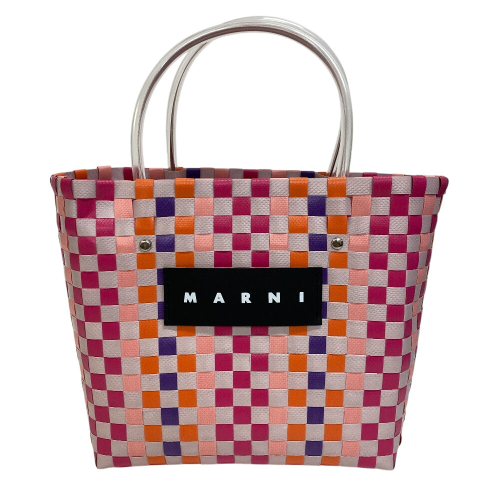 Marni Handbag Polypropylene Beige