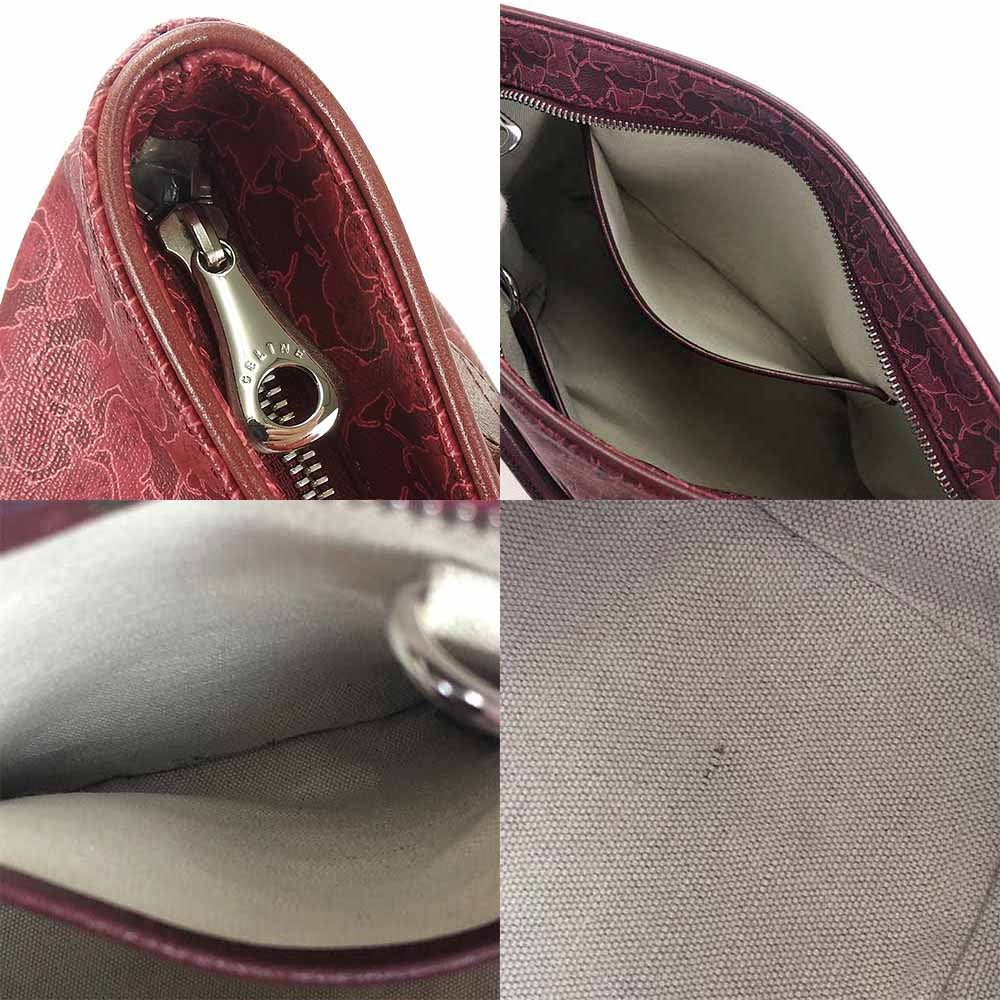 Celine Handbag Pvc, Leather Pink Women