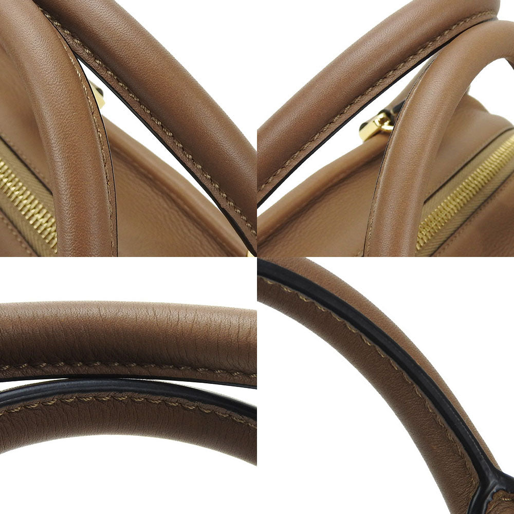 Loewe Handbag 352.30.N03 Leather Brown Americana 28 Women