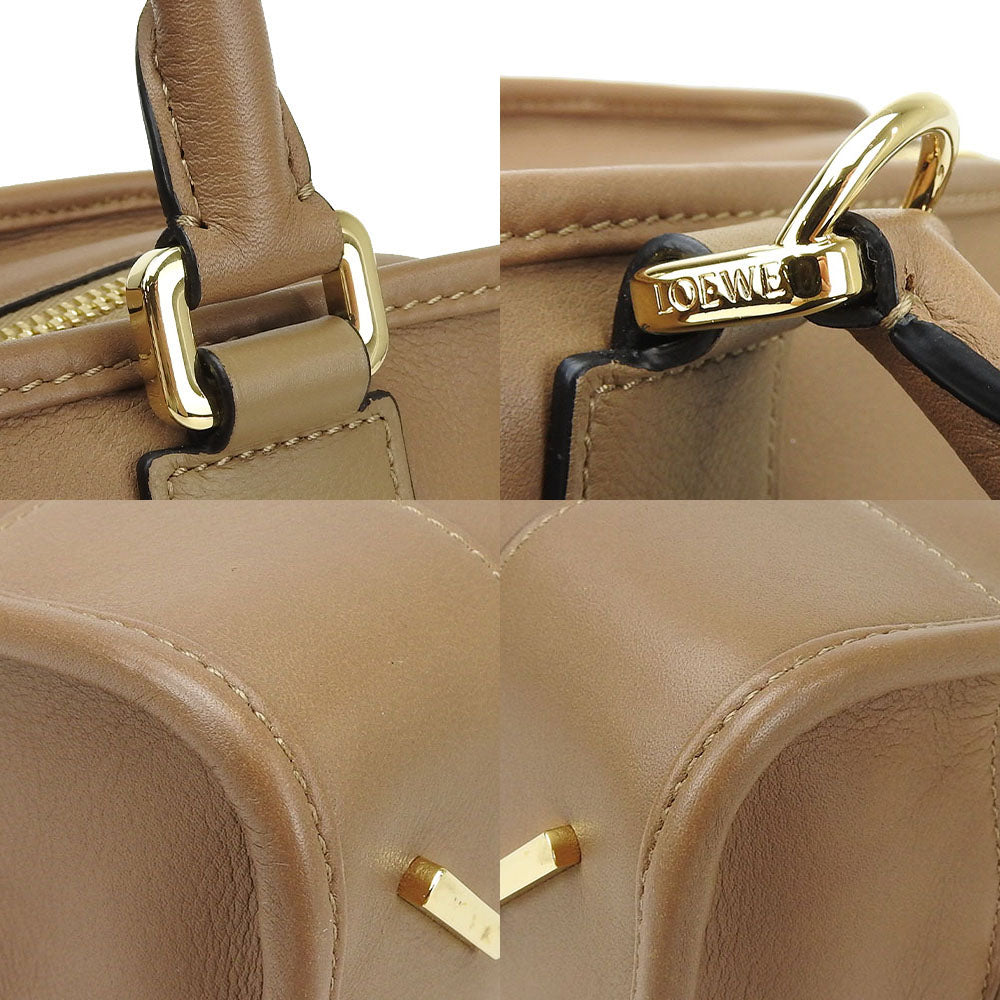 Loewe Handbag 352.30.N03 Leather Brown Americana 28 Women