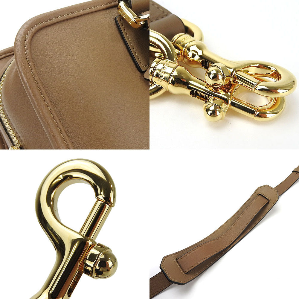 Loewe Handbag 352.30.N03 Leather Brown Americana 28 Women