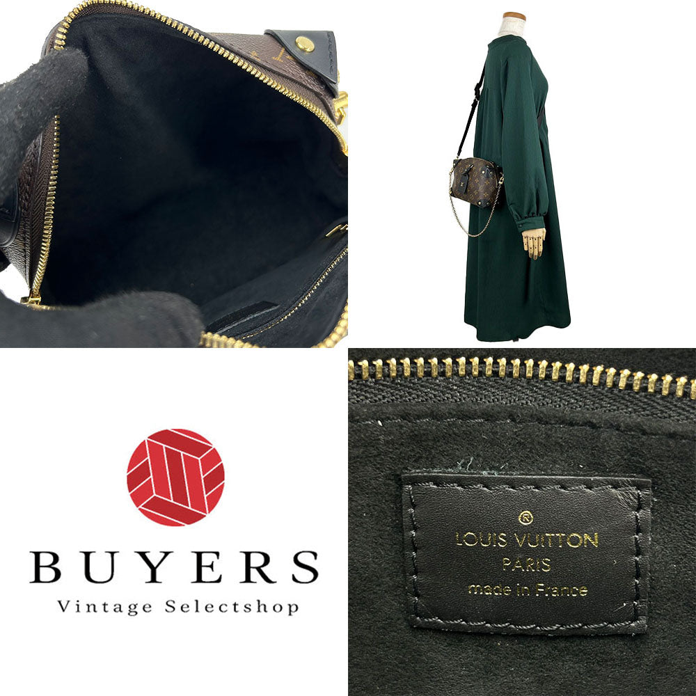 Louis Vuitton Shoulder Bag M45571 Monogram, Leather Brown Petit Maru Suple Women