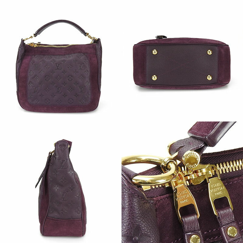 Louis Vuitton Shoulder Bag M40583 Monogram Ann Platt Bordeaux Oda Shoes Pm Women