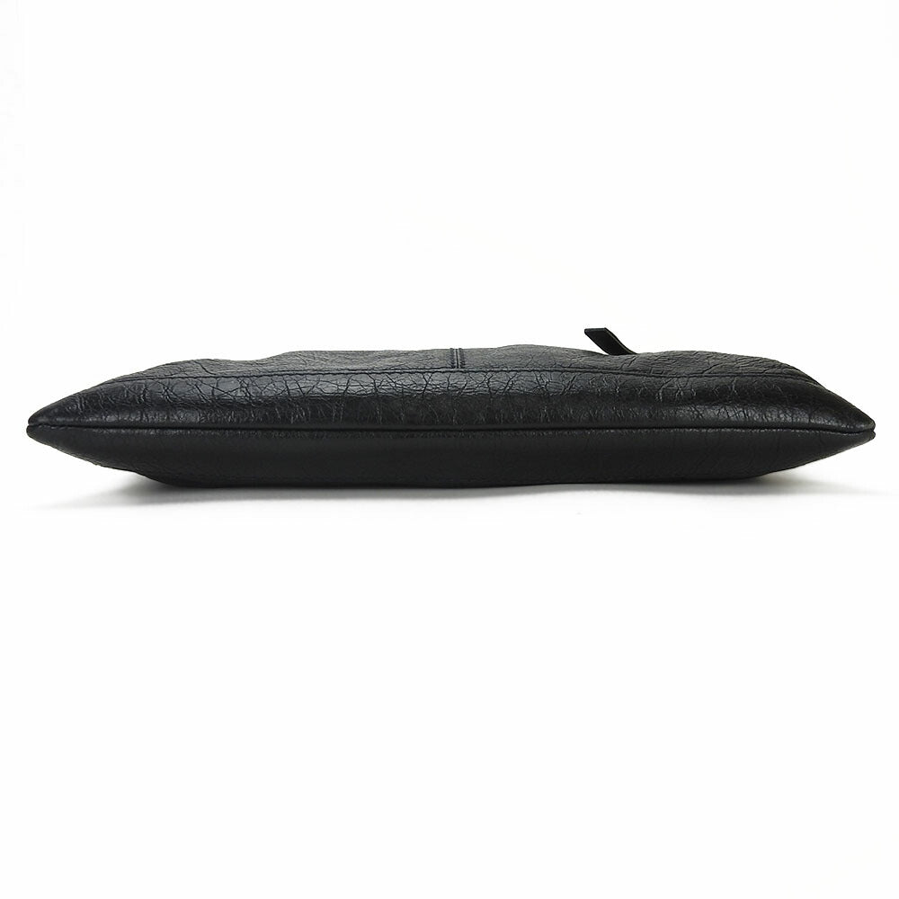 Balenciaga Clutch Bag 273022 Leather Black Clip M Classic Women(Unisex)