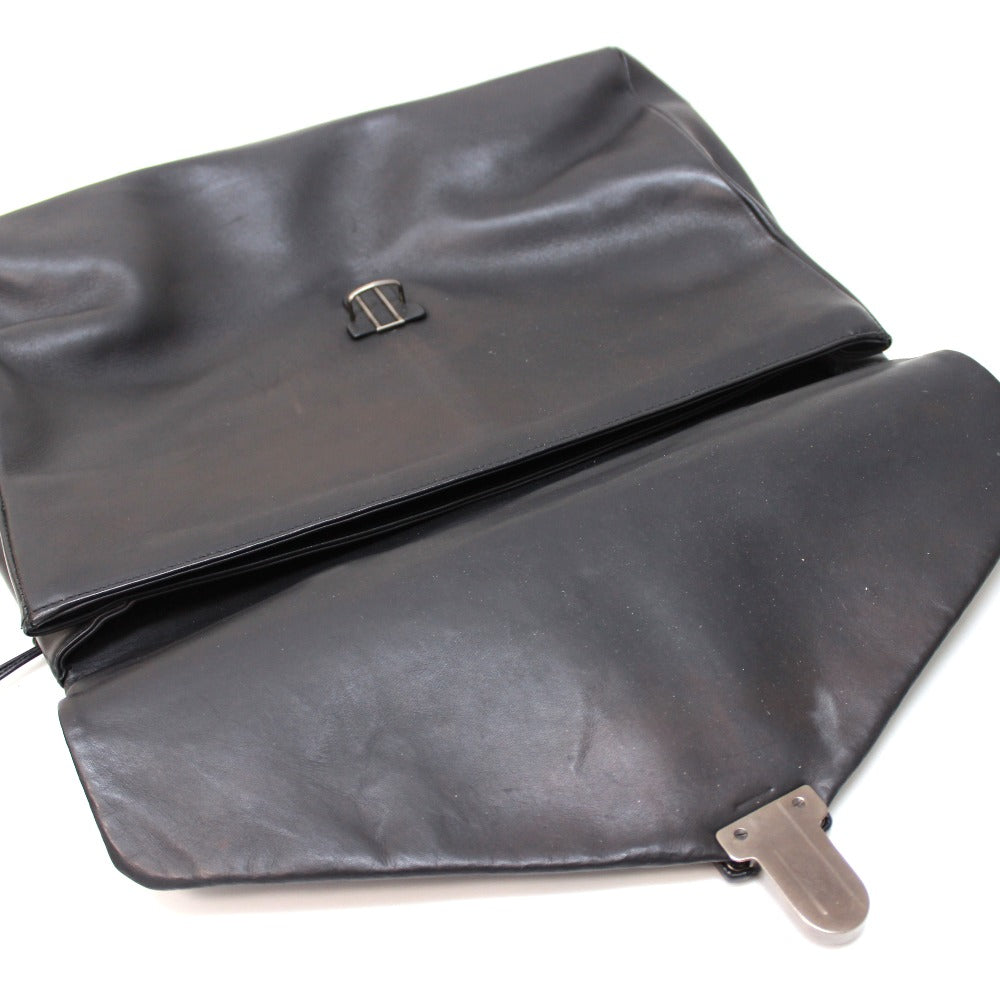 Bottegaveneta Business Bag 113095 Leather Black Tote Bag Handbag Mens