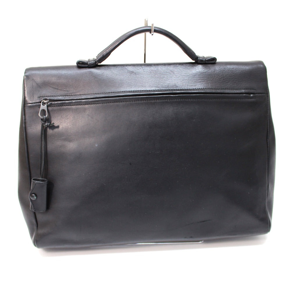 Bottegaveneta Business Bag 113095 Leather Black Tote Bag Handbag Mens