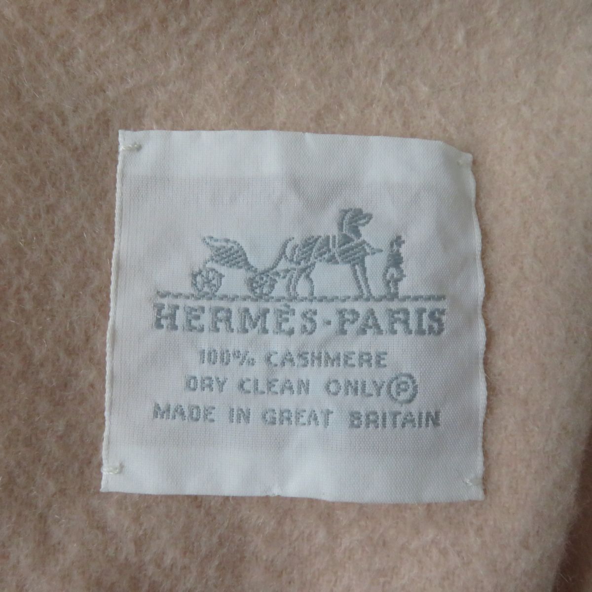 Hermes Scarf Cashmere Pink