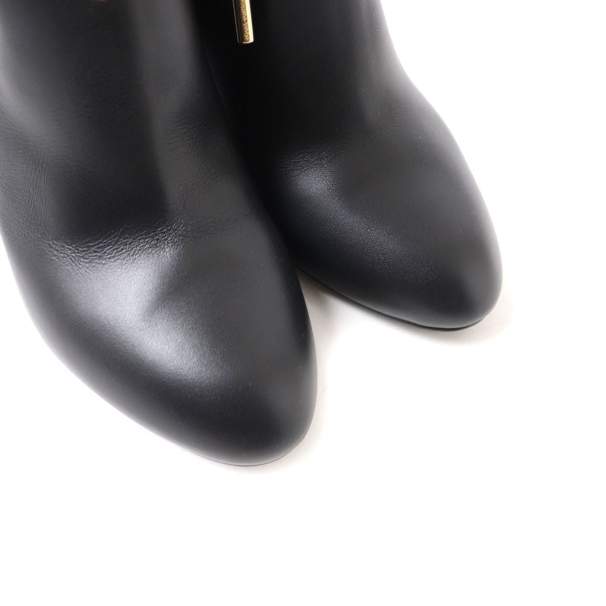 Louis Vuitton Boots Leather Black Women 40