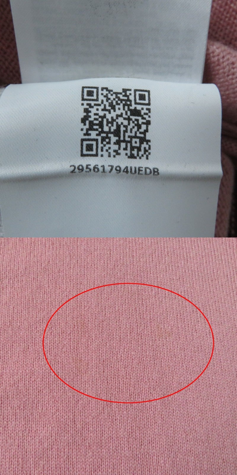 Moncler Knit Cashmere 100% Pink X Bordeaux Women S