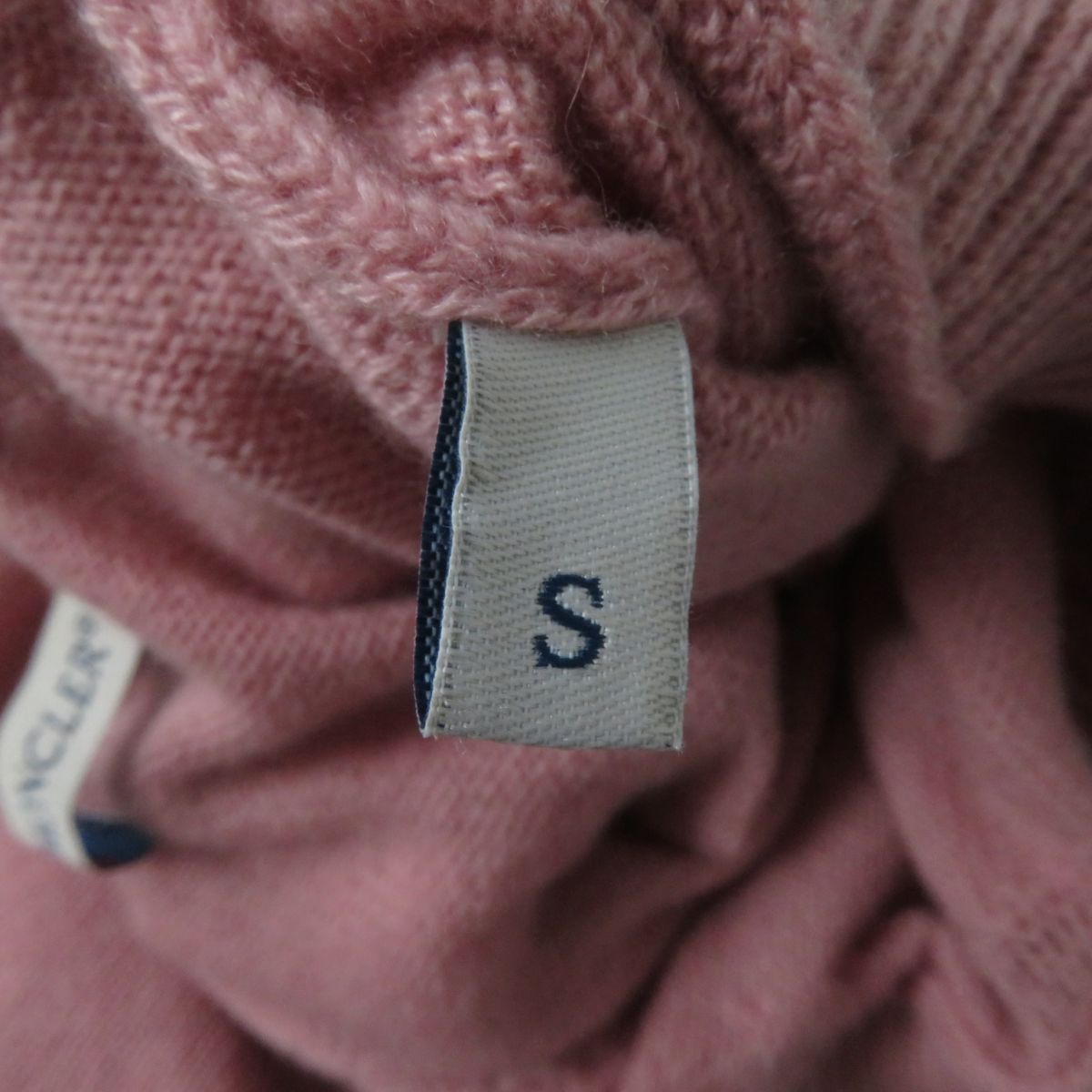 Moncler Knit Cashmere 100% Pink X Bordeaux Women S